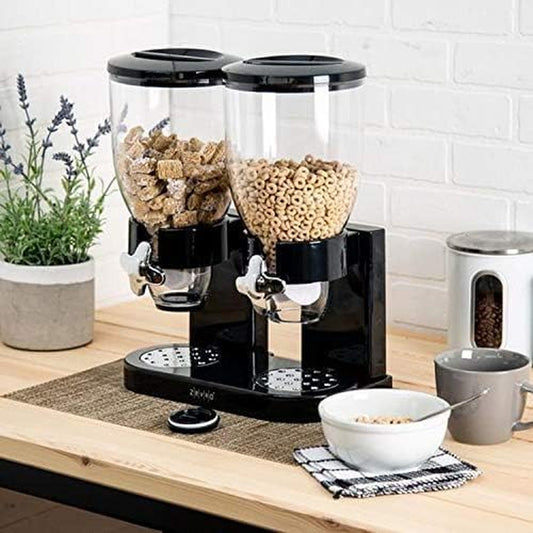 Food Dispenser Cereal Containers Storage Container Dispenser Countertop for Candy Nut Grain Granola Snack